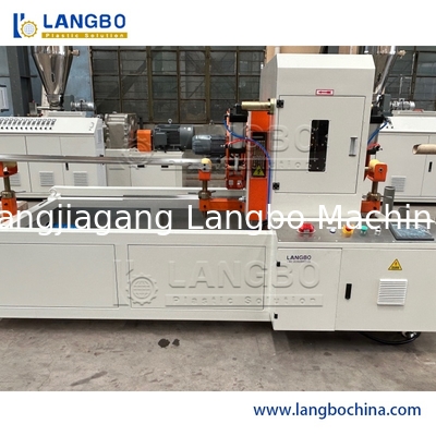 Estrusore a doppia vite conico in PVC ad alta efficienza: macchina per la produzione di tubi in PVC