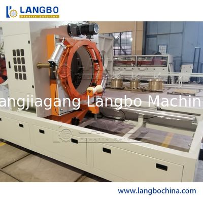 Linea di estrusione tubi ad alta velocità in HDPE PE PVC PPR Gas Acqua Giardino Agricolo Tubi Estrusori di plastica Attrezzature di fabbrica