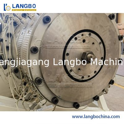 Linea di estrusione tubi ad alta velocità in HDPE PE PVC PPR Gas Acqua Giardino Agricolo Tubi Estrusori di plastica Attrezzature di fabbrica