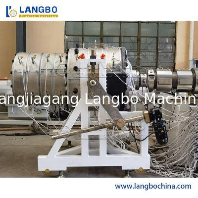 Macchine per estrusori di tubi in PVC PE Macchine per estrusori di tubi in plastica Gas Linea di produzione di approvvigionamento idrico Estrusore HDPE