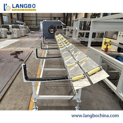 Linea sotterranea di estrusione di tubi in PVC a doppia vite / linea di produzione