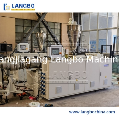 Macchine per l'estrusione di plastica attrezzature in plastica PVC PP PE tubo di estrusore di produzione di macchine