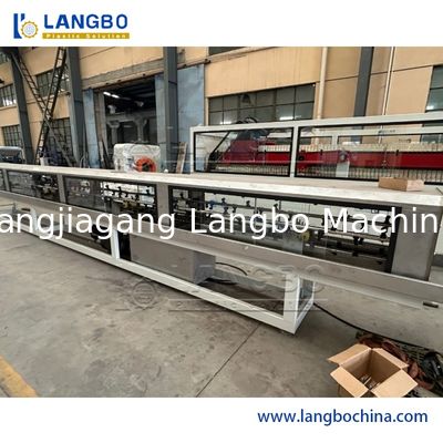 Plastico PVC tubo di drenaggio dell'acqua estrusore tubi ondulati Extrusion Making Machine
