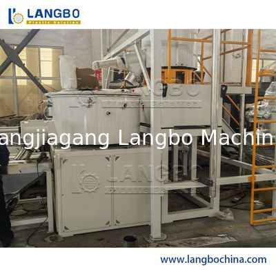 Miscelatore in plastica WPC ad alta velocità per riscaldamento e raffreddamento