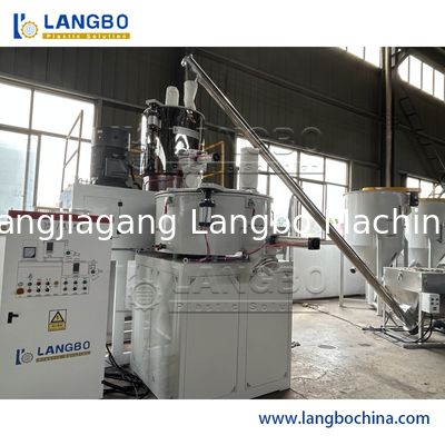 Unità di miscelazione PVC per polvere plastica con riscaldamento e raffreddamento