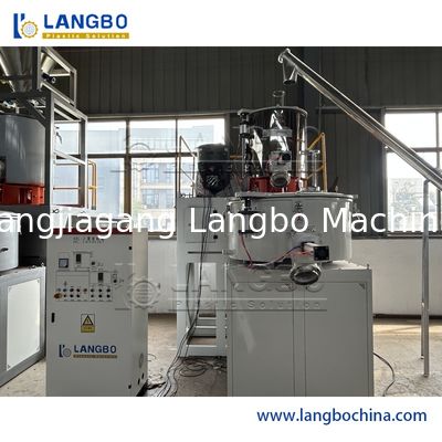 Miscelatore in PVC ad alta velocità ed efficienza per la lavorazione della plastica