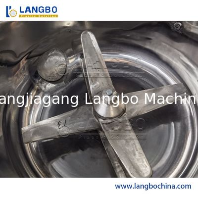 Potere ad alta velocità facilmente di pulizia del motore della macchina 75kw del miscelatore della macchina di plastica della miscela