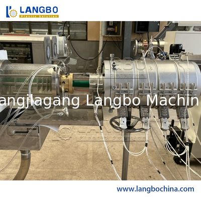 Linea di produzione per estrusione di tubi PPR Produzione di linee di estrusione di tubi Estrusore per tubi Macchina per la fabbricazione di tubi