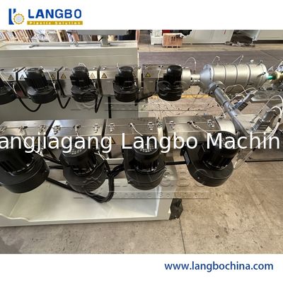 Linea di produzione per estrusione di plastica PPR avanzata ad alta produzione, estrusore a vite singola per la produzione di tubi