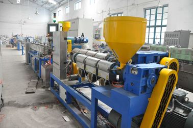 20 - 50mm una linea di produzione ondulata a parete semplice del tubo della macchina della plastica dell'estrusore a vite