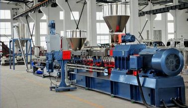 Macchina dell'estrusore a vite del doppio dell'HDPE del LDPE, tubo ondulato PE del PVC che fa macchina