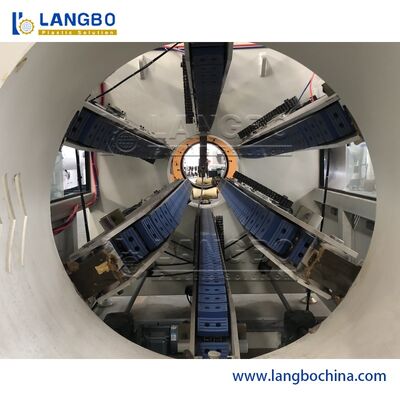 CE ISO Pvc Pipe Extrusion Machine 80/156 Conical Twin Screw Extruder