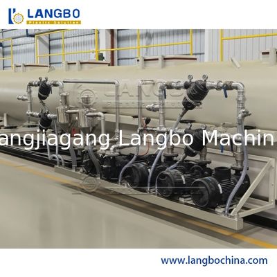 Linea di estrusione industriale a doppia vite per tubi in PVC/UPVC/CPVC - Produzione di tubi per acqua, drenaggio e condotti elettrici