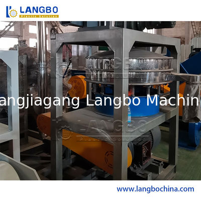 Macchine di fresatura di plastica per il riciclaggio di rottami di tubi in PVC