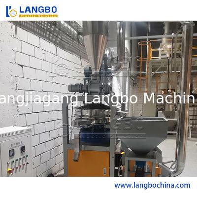 Rifiuti di plastica PE PP EVA Pellet Rottami di PVC Fiocchi di fresatura Polverizzatore