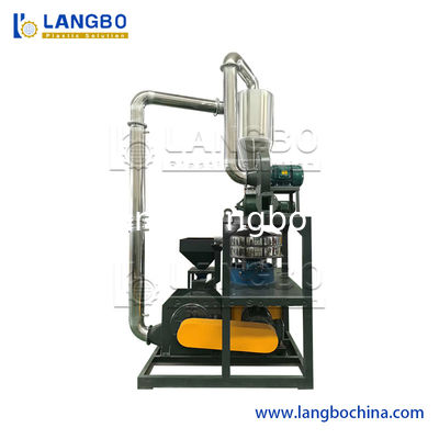 Rifiuti di plastica PE PP EVA Pellet Rottami di PVC Fiocchi di fresatura Polverizzatore