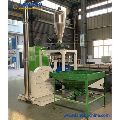 Prodotto di scarto di profilati di tubi di plastica Pulverizer Miller Machine