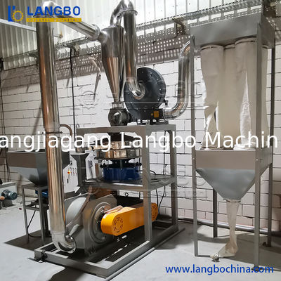 Macchina polverizzatrice automatica ad alta velocità per plastica PE PP PVC