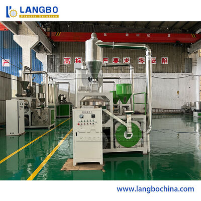 Prodotto di scarto di profilati di tubi di plastica Pulverizer Miller Machine