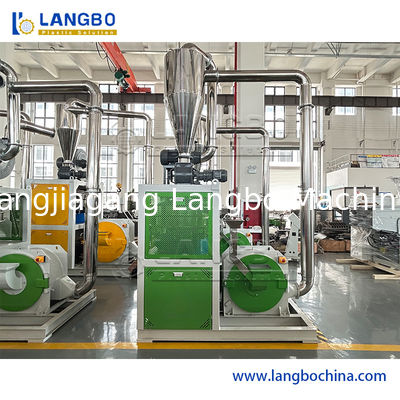 PP PE PVC Pulverizer Milling Machine rifiuti di plastica Pulverizer Disco di rottura