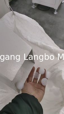 Macchina per la produzione per estrusione di supporti Mbbr per biofiltri in HDPE