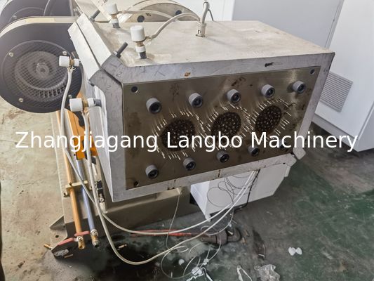 Macchina per la produzione di estrussione di supporti per filtri di plastica ad alta velocità HDPE Mbbr