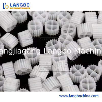 Linea di produzione di macchine per l'estrusione di plastica