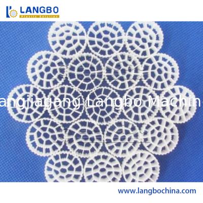 Macchina per l'estrusione di supporti biofilm MBBR in PE HDPE