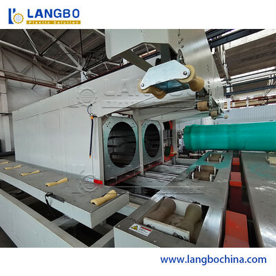 250 mm RU Pipa di plastica a campana macchina completamente automatica