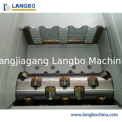 Trituratore automatico per il riciclaggio di rifiuti plastici, frantumatore/trituratore per bottiglie in PET