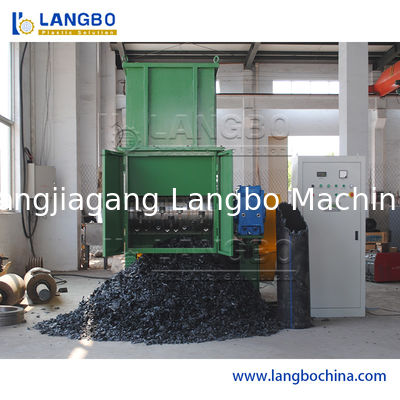 Rifiuti di plastica 500-2000 kg/ora Pet Bottle Crusher Shredder Recycling Machine Line