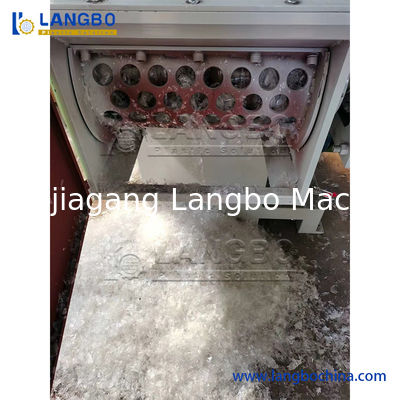 Trituratore di plastica per rifiuti industriali, triturazione e frantumazione di cartoni per il riciclaggio