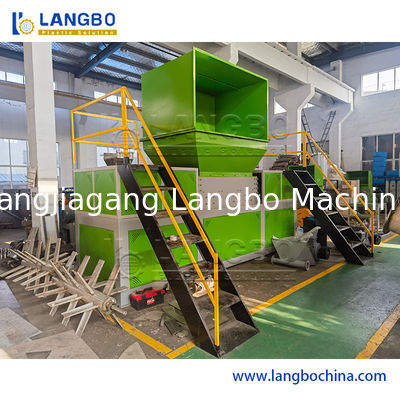 HDPE blocchi tubi di plastica rifiuti di legno materiale metallico plastica pellicola borsa bottiglia barile blocco borsa tessuta borsa tonnellate borsa Raffia borsa tritare macchina