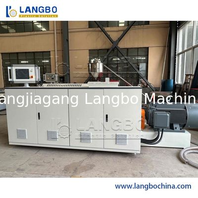 16-630 mm PVC CPVC UPVC / HDPE / LDPE / PE PP PPR Tubo per condotto / Tubo flessibile Estrusore a vite singola e doppia per acqua/gas / Macchina per la produzione di plastica per estrusione