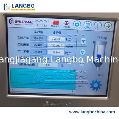 16-630 mm PVC CPVC UPVC / HDPE / LDPE / PE PP PPR Tubo per condotto / Tubo flessibile Estrusore a vite singola e doppia per acqua/gas / Macchina per la produzione di plastica per estrusione