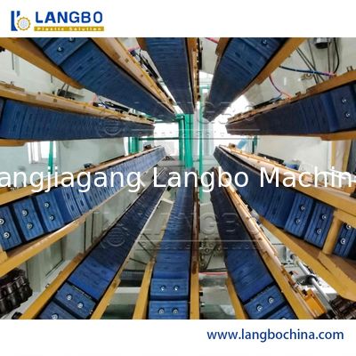 Il PE di plastica ad alto rendimento pp convoglia la linea dell'estrusione