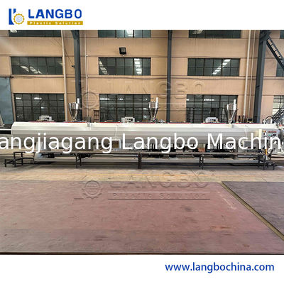 Macchinari per tubi con estrusore a vite singola Linea di produzione per l'estrusione di tubi in PE HDPE