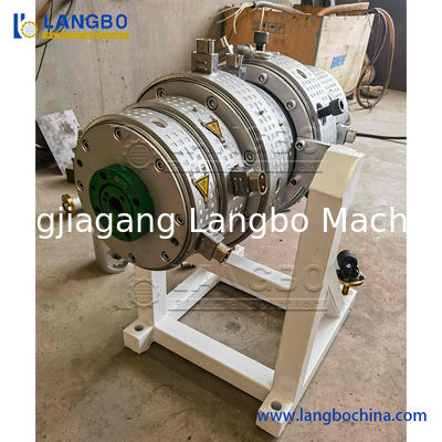 Linea di produzione per estrusione di tubi in plastica PE HDPE PPR per approvvigionamento di acqua, gas e olio, estrusore a vite singola