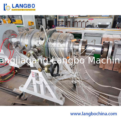 Macchina per la produzione di tubi in plastica HDPE PE PPR PVC a strato singolo o multistrato
