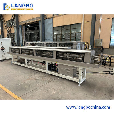 Linea di estrusione di tubi PPR con coestrusione a 3 strati Controllo PLC  per dimensioni di tubo da 20 a 110 mm