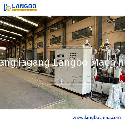 Linea di plastica economizzatrice d'energia dell'estrusione del tubo, nuovi estrusori a vite del gemello di circostanza