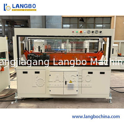 Macchina della linea di produzione automatica per estrusione e taglio di tubi in plastica PE HDPE PPR, macchina per la fabbricazione di tubi in plastica PPR PE