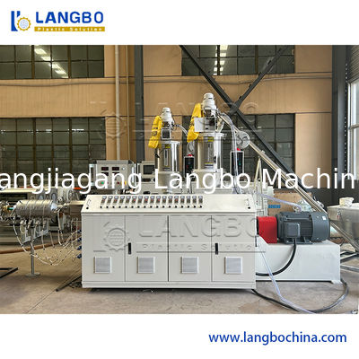 Linea di estrusione di tubi PPR con coestrusione a 3 strati Controllo PLC SIEMENS per dimensioni di tubo da 20 a 110 mm