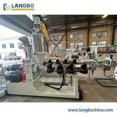 Linea di estrusione di tubi PPR di grande diametro con velocità di produzione di 12 m/min e controllo PLC SIEMENS