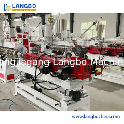 Macchina per la produzione di estrusione di tubi, tubi, tubi flessibili corrugati a doppia e singola parete in plastica HDPE PE PVC PP Dwc