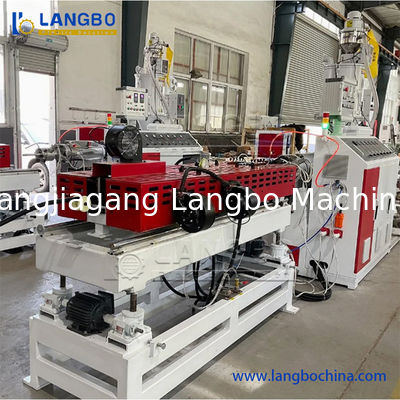 Macchina per estrusione tubi corrugati in fibra di PVC morbido plastico