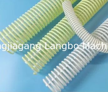 Automated Corrugated Pipe Extrusion Equipment / Plastic Conduit Pipe Making Machine