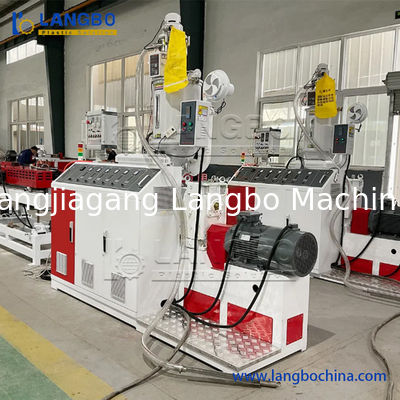 Macchina per la produzione di estrusione di tubi, tubi, tubi flessibili corrugati a doppia e singola parete in plastica HDPE PE PVC PP Dwc