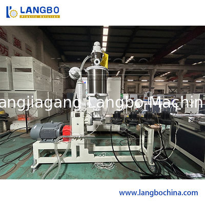 Linea di produzione di estrussione di strisce di prezzo in plastica Extruder per profili in PVC