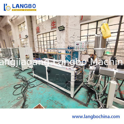 Superarket PVC Plastic Price Tag Profile Extruder Machinery Manufacture